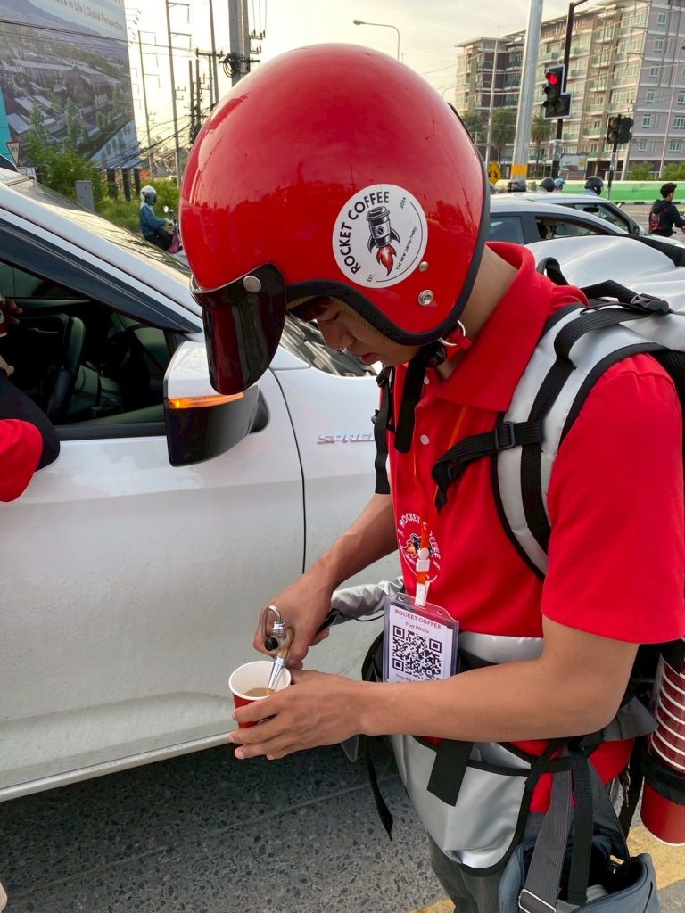 rocket coffee thailand meechok