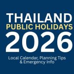 Thailand Public Holidays 2026