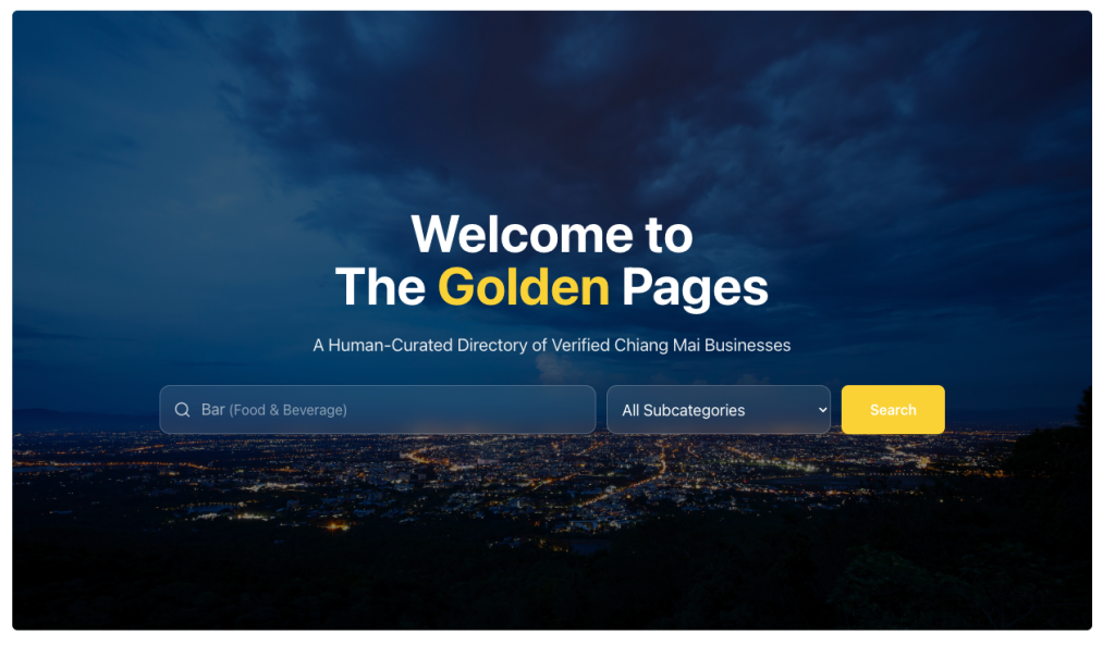 golden pages