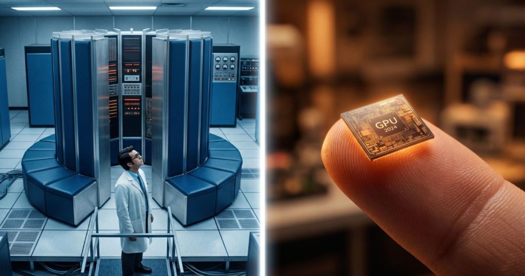 cray supercomputer versus AI