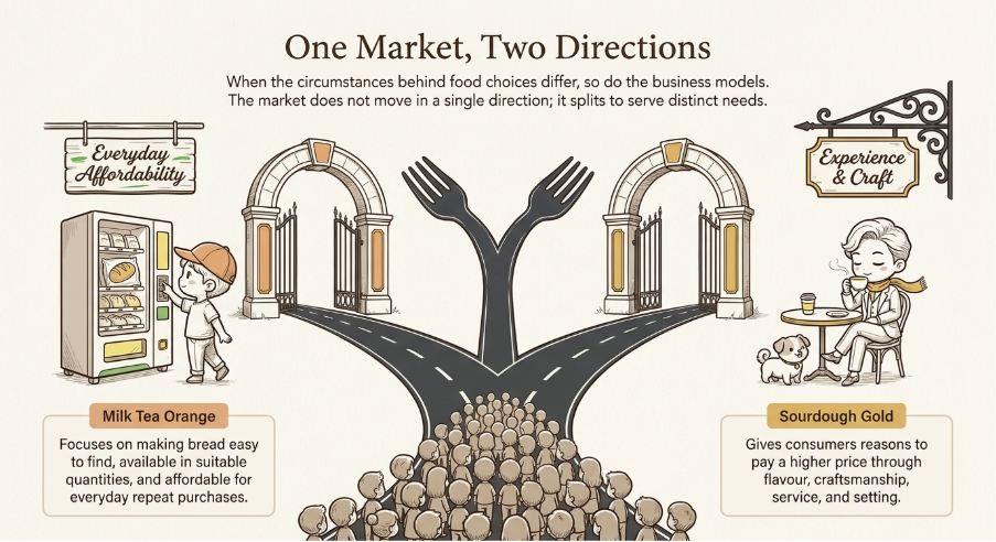 One Market, Two Directions